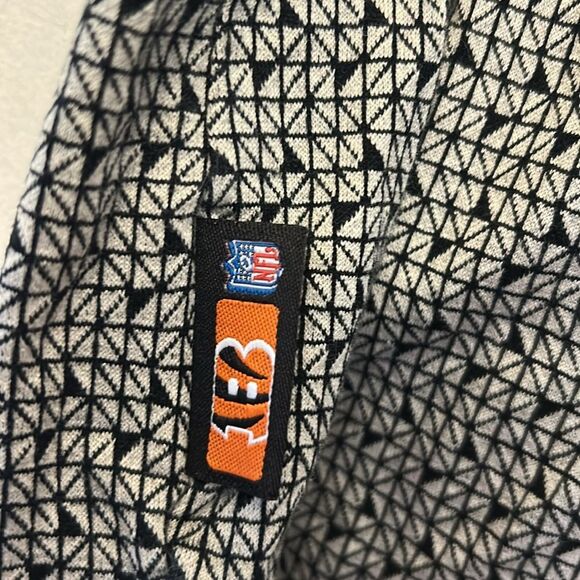 Reebok NFL Team Apparel Cincinnati Bengals short sleeve polo Size XL EUC - Picture 7 of 10